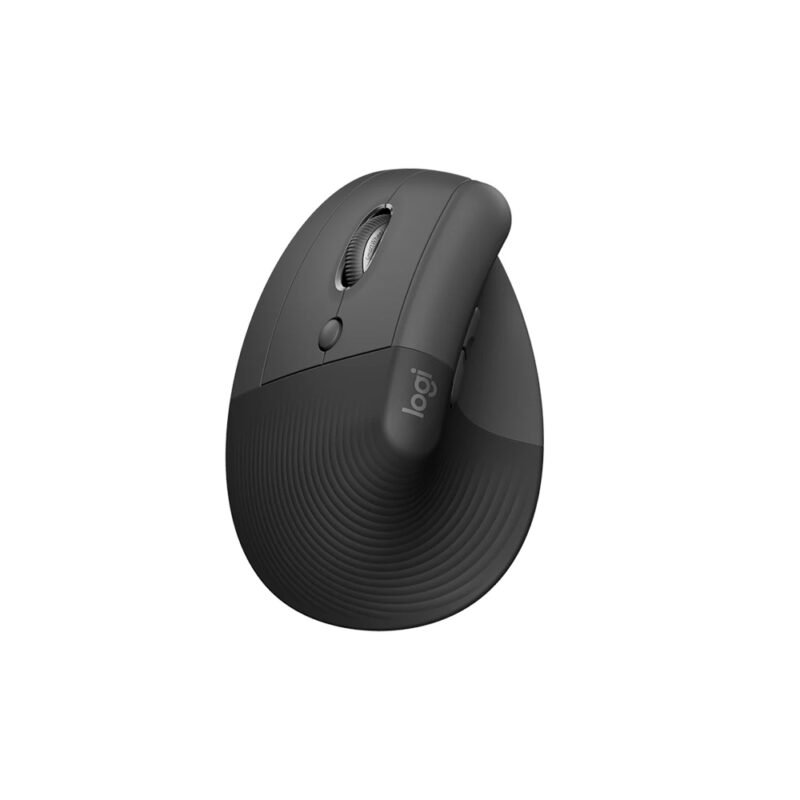 MOUSE LOGITECH/LIFT LEFT VERTICAL ERGONOMIC/WIRELESS/6 BOTONES/ GRAPHITE/
