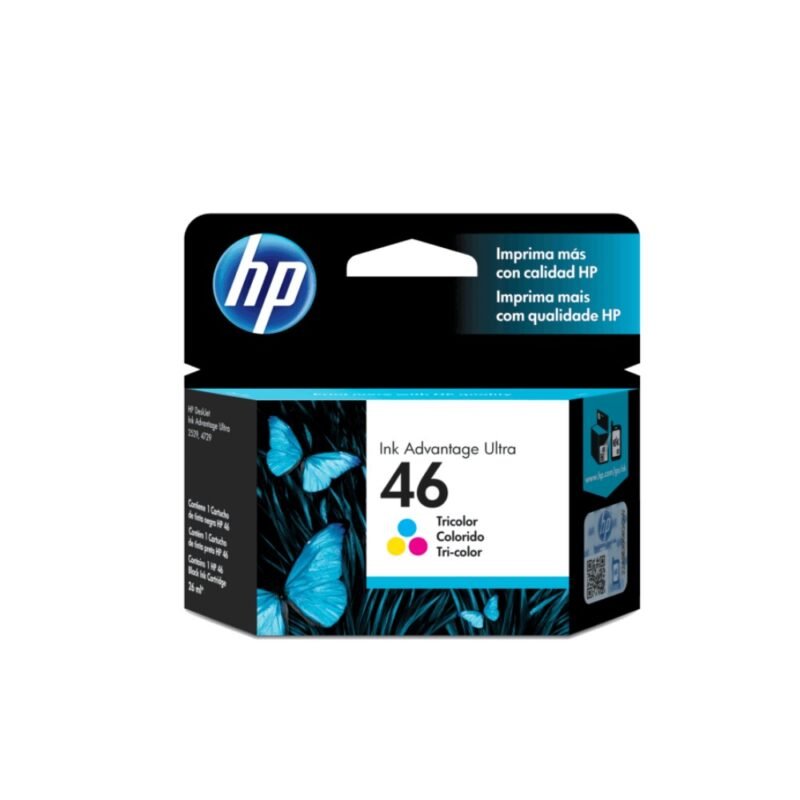 TINTA HPINC 46 TRI-COLOR AIO4729/2029/2529/2020/2520 750 PAG CZ638AL
