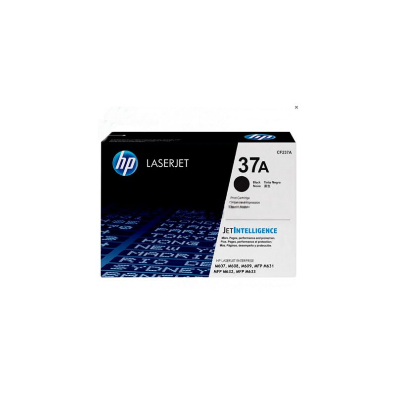TONER HPINC 37A NEGRO LASERJET M607/M608/M609 11000