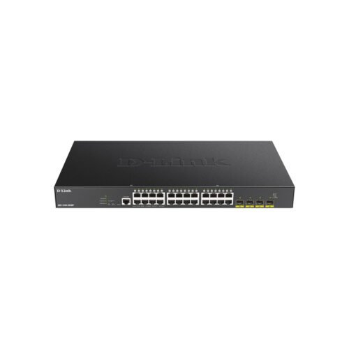 SWITCHES SWITCH D-LINK DGS-1250-28XMP-L2/L3- 24PTOS 1GIGABIT POE- 4PTOS 10G SFP PLUS