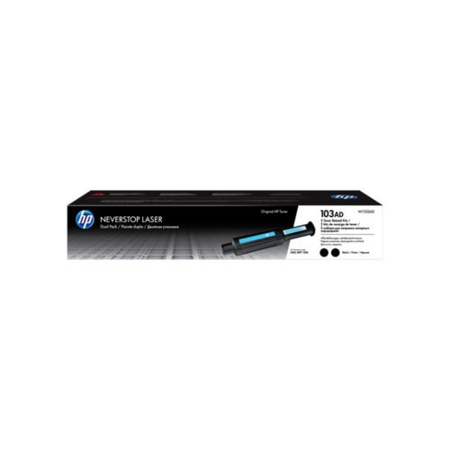 siglo21-c319a3df33ec CONSUMIBLE/HPINC KIT DE RECARGA DE TONER ORIGINAL HP LASER 103AD NEGRO W1103AD 2500X2 PAG