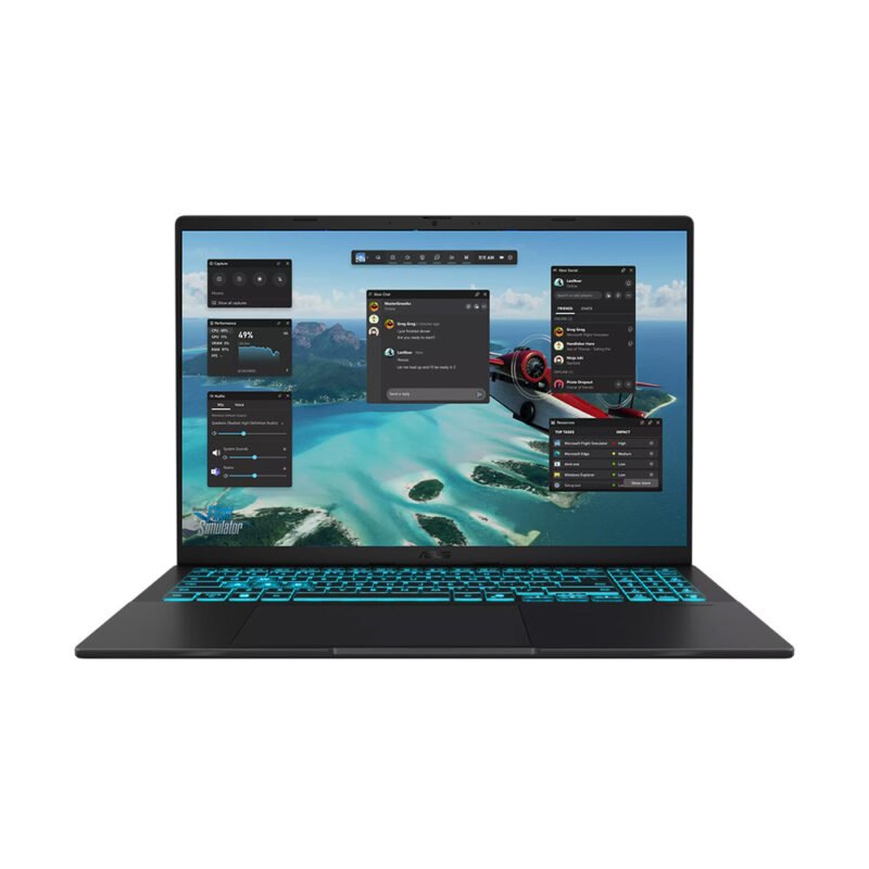 COMPUTADOR/ASUS V3607VP-RP030/CORE 7 240H/1TB SSD/32GB/RTX 5070 8G/16PUL/W11/BLACK MOCHILA MOUSE