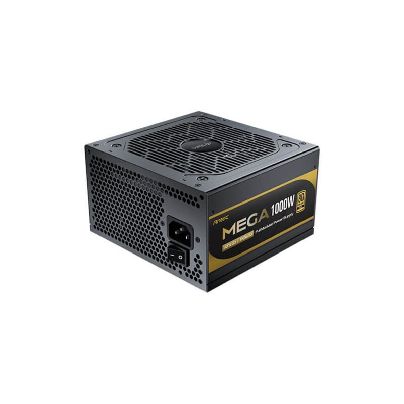 FUENTE DE PODER ANTEC MEGA 1000W 80 PLUS GOLD ATX 3.1 PCIE 5.1 FULL MODULAR