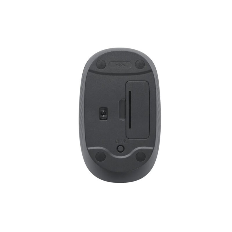 MOUSE LOGITECH M196/BLUETOOTH/3 BOTONES/INTRRUP.ENCD-APGDO/GRAPHITE A-AMR-403