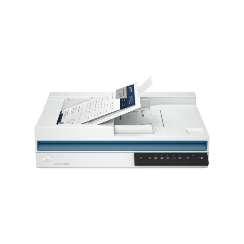 ESCANER HP SCANJET PRO 2600 F1 ALIMENTADOR DE HOJAS AUTOMATICO ADF/DUPLEX USB 2.0 20G05A
