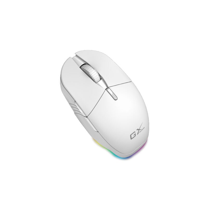 MOUSE GENIUS WIRELLES SCORPION M8250 NEGRO 2.4GHZ Y BT 6 BOTONES DPI 800-3200 AI COPILOT