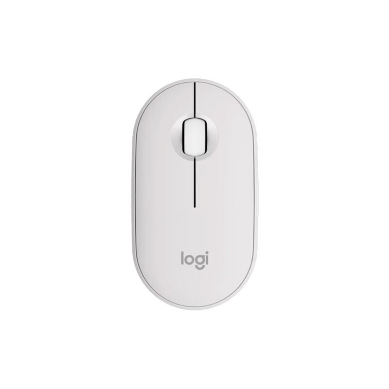 MOUSE LOGITECH/PEBBLE MOUSE 2 M350S/BLUETOOTH/3 BOTONES/SILENT TOUCH/MAX. 3 DISPOTVS/OFF WHITE
