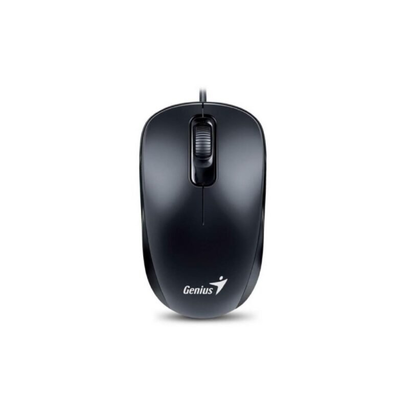 MOUSE USB GENIUS DX-110 NEGRO/3 BOTONES/1000DPI/WINDOWS Y MAC