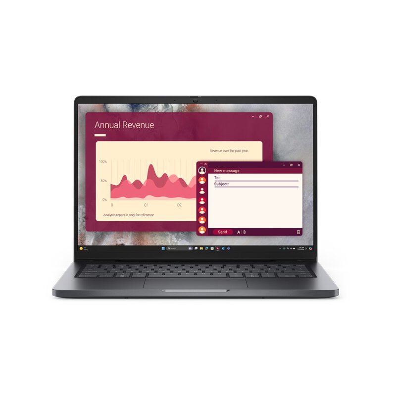 COMPUTADOR PORTATIL DELL PRO 16 BLACK CTV12 16PULG FHD CORE 7 150U 16GB DDR5 5600 512GB W11PRO 1Y