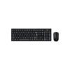 COMBO TECLADO Y MOUSE GENIUS KM-8101 WIRELESS NEGRO/RF 2.4GHZ /INDICADOR DE BATERIA/PILAS AA X 2