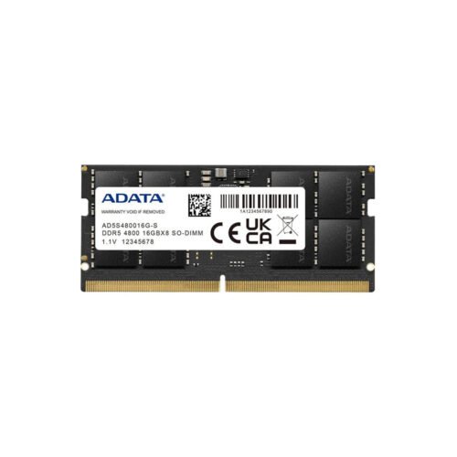 MEMORIA SODIMM ADATA 16GB DDR5 4800MHZ 40-40-40 1.1V