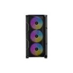 CASE ANTEC/AX1000 MID TOWER ARBG 3X140MM AT THE FRONT 1X140MM REAR 6PORT ARGB PWM FAN CONTROLLER