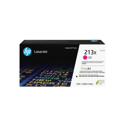 siglo21-e0d7367b6154 CONSUMIBLE HPINC//TONER 213X MAGENTA ALTO RENDIMIENTO LASERJET 5700/5800/6700/6800 6000PAG W2133X