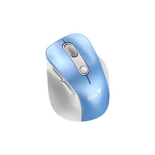 MOUSE GENIUS WIRELLES MINI ERGO 9000S PRO LIGHT BLUE RECARGABLE DUAL BT Y 2 4GHZ RGB DPI 800 A 2