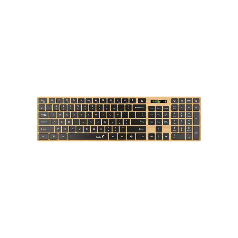 TECLADO GENIUS/SLIMSTAR 7250BT /BT Y WIRELESS /COPILOT /PILA AAA 2 /WIN /MAC /CHROME /ANDROID