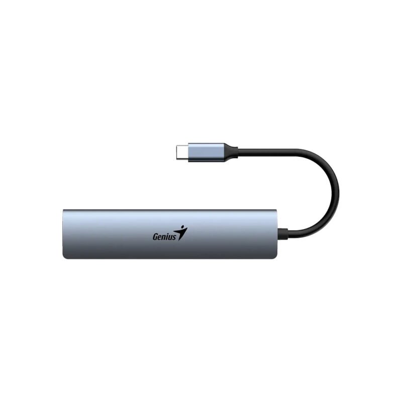HUB GENIUS UH545 USB C A 5 PUERTOS 3 USB A 1 USB C 1 RJ45 GE WIN 10 11 MAC