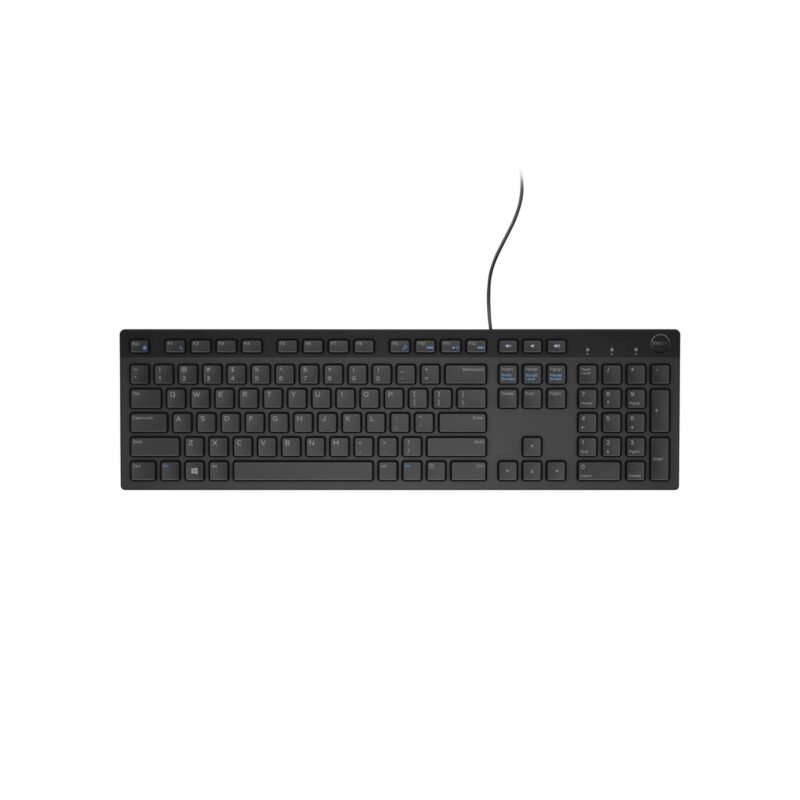 TECLADO ALAMBRICO DELL KB216 580-ADRC SPANISH W/CABLE USB 1 AÑO DE GARANTIA