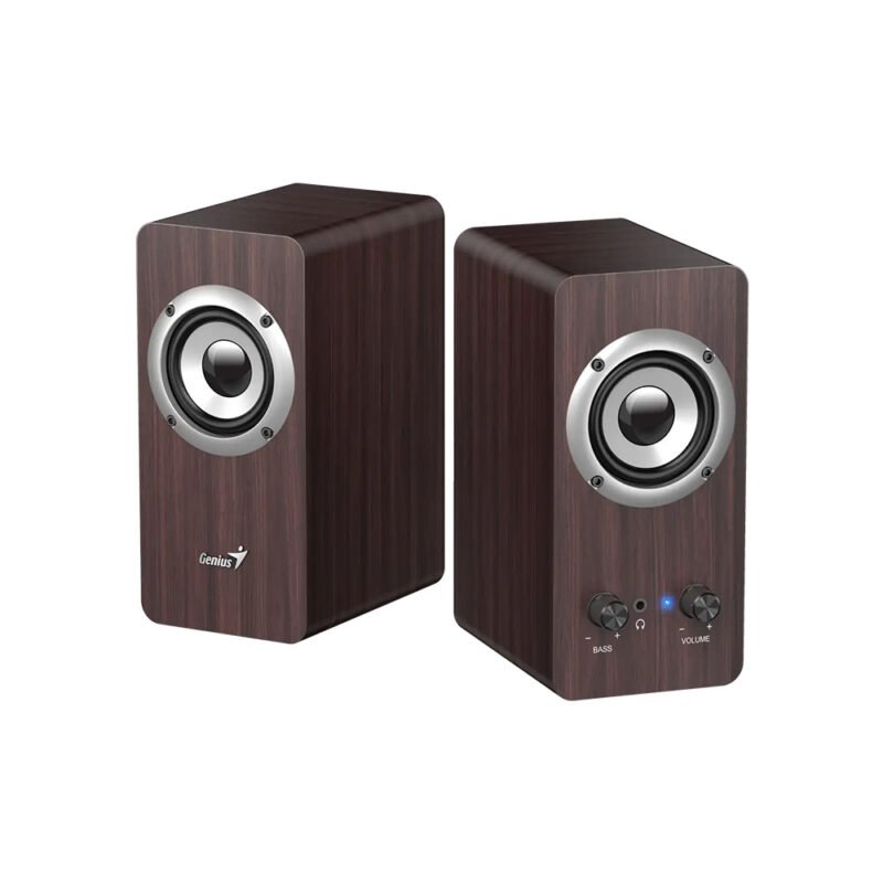 PARLANTE GENIUS/SP-HF400 POTENCIA 10W RMS DARK BROW AC POWER 100 / 240 V
