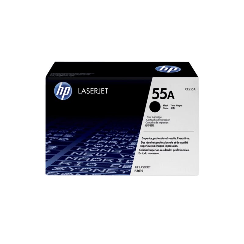 TONER HPINC 55A NEGRO LASERJET P3015 6000 PAG CE255A