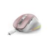 siglo21-fe7f8b8c48e5 MOUSE GENIUS WIRELLES MINI ERGO 9000S PRO PINK RECARGABLE DUAL BT Y 2 4GHZ RGB DPI 800 A 2400